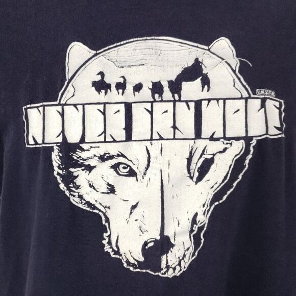 Never Cry Wolf T Shirt Vintage 80s 1983 Disney Docudrama Movie Promo Made In USA - Picture 2 of 6